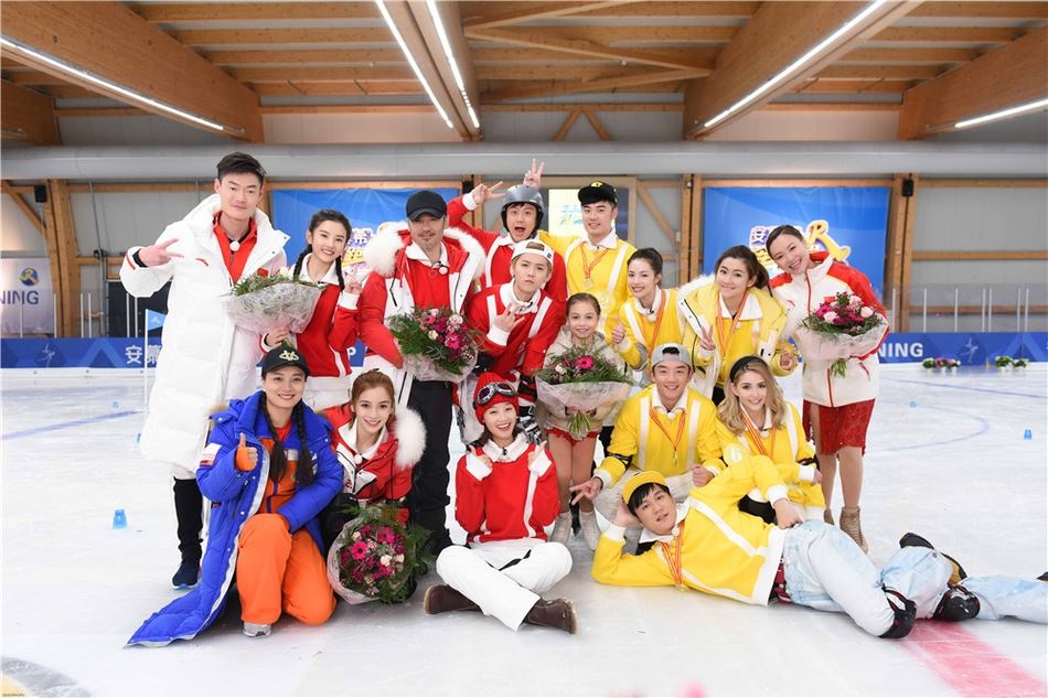 【多图】《奔跑吧》冰雪趣味运动会！selina、昆凌加入一起玩转冰雪