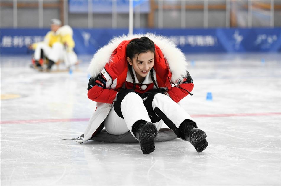 【多图】《奔跑吧》冰雪趣味运动会！selina、昆凌加入一起玩转冰雪