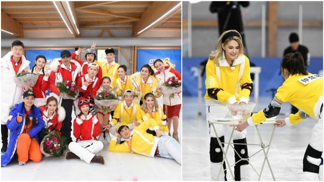 【多图】《奔跑吧》冰雪趣味运动会！selina、昆凌加入一起玩转冰雪