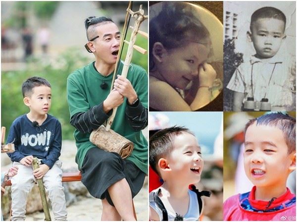陈小春应采儿童年照曝光！对比jasper「山鸡哥基因太强」