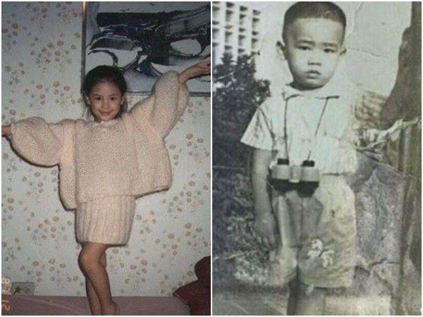 陈小春应采儿童年照曝光！对比jasper「山鸡哥基因太强」
