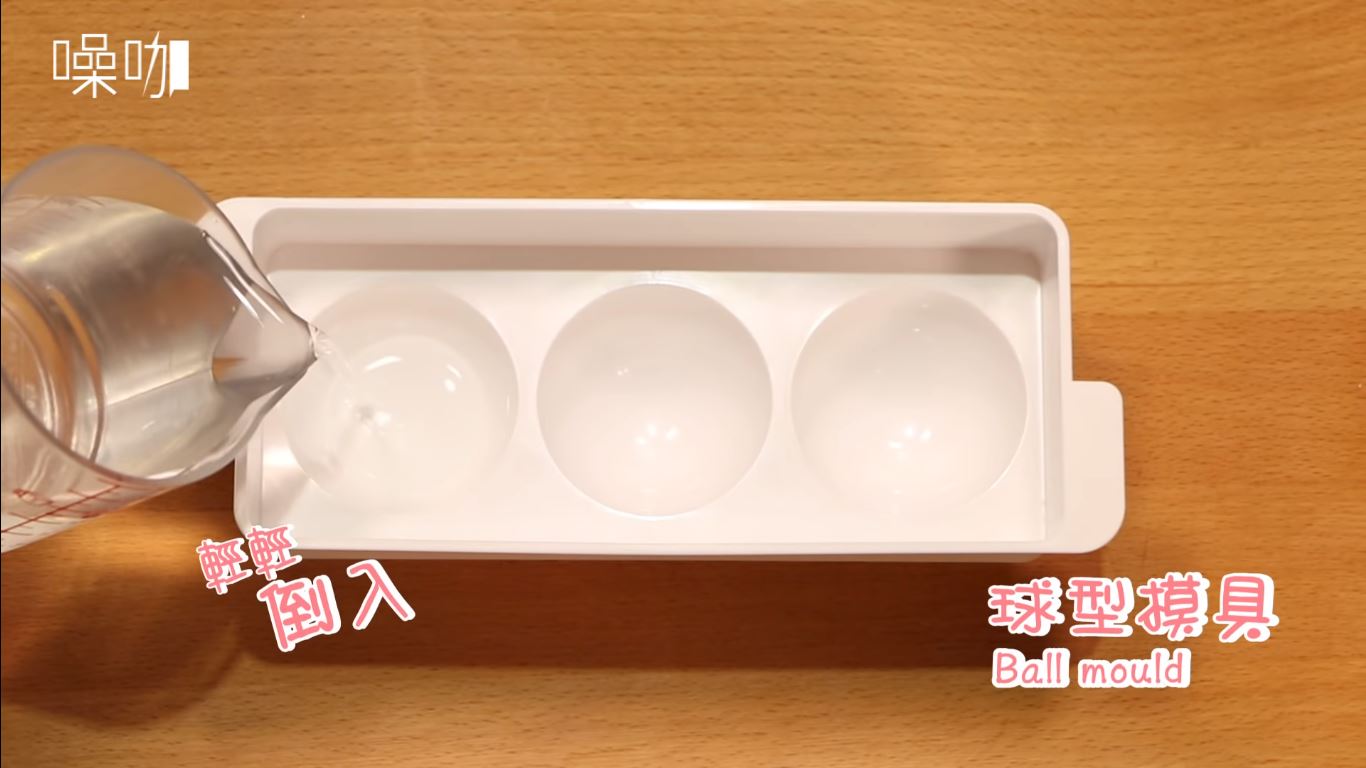 小资女料理!4步骤自制樱花水信玄饼!