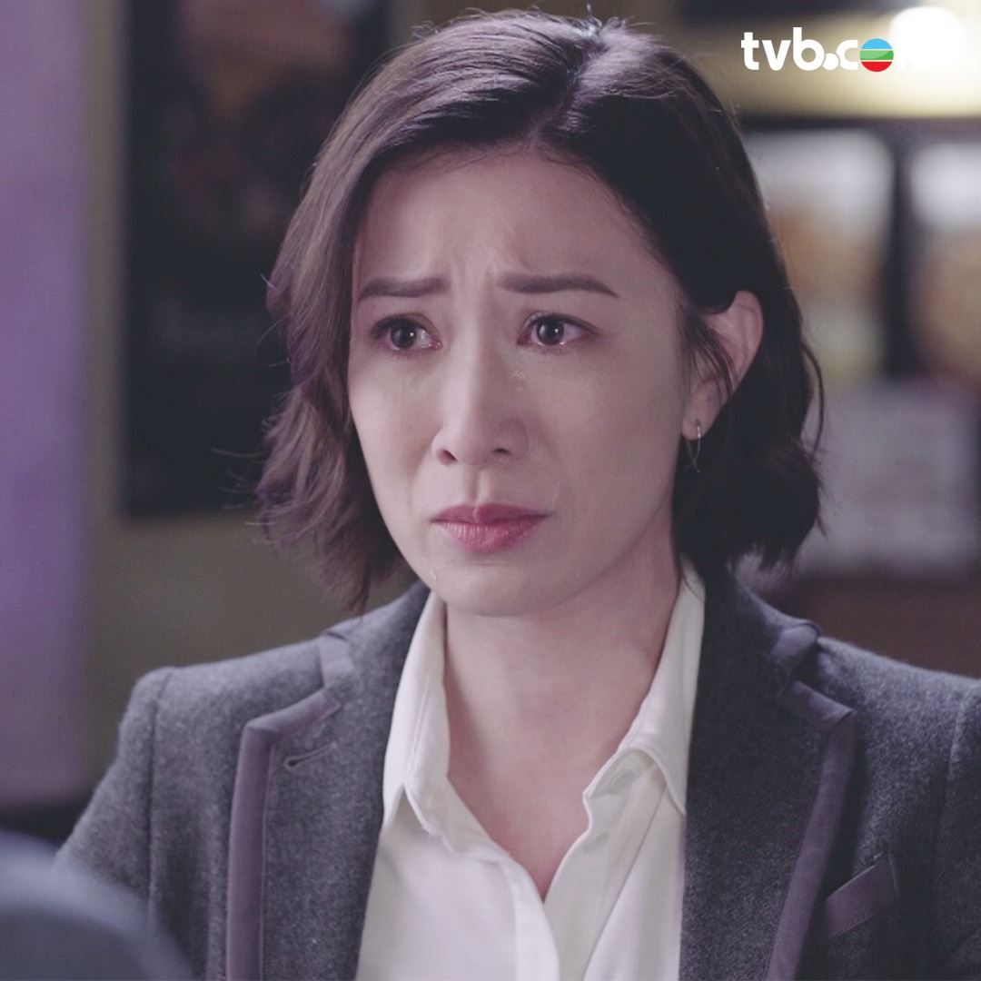 📺tvb《新闻女王》佘诗曼教科书级哭戏❗少女man姐忍泪扁嘴超委屈🥹