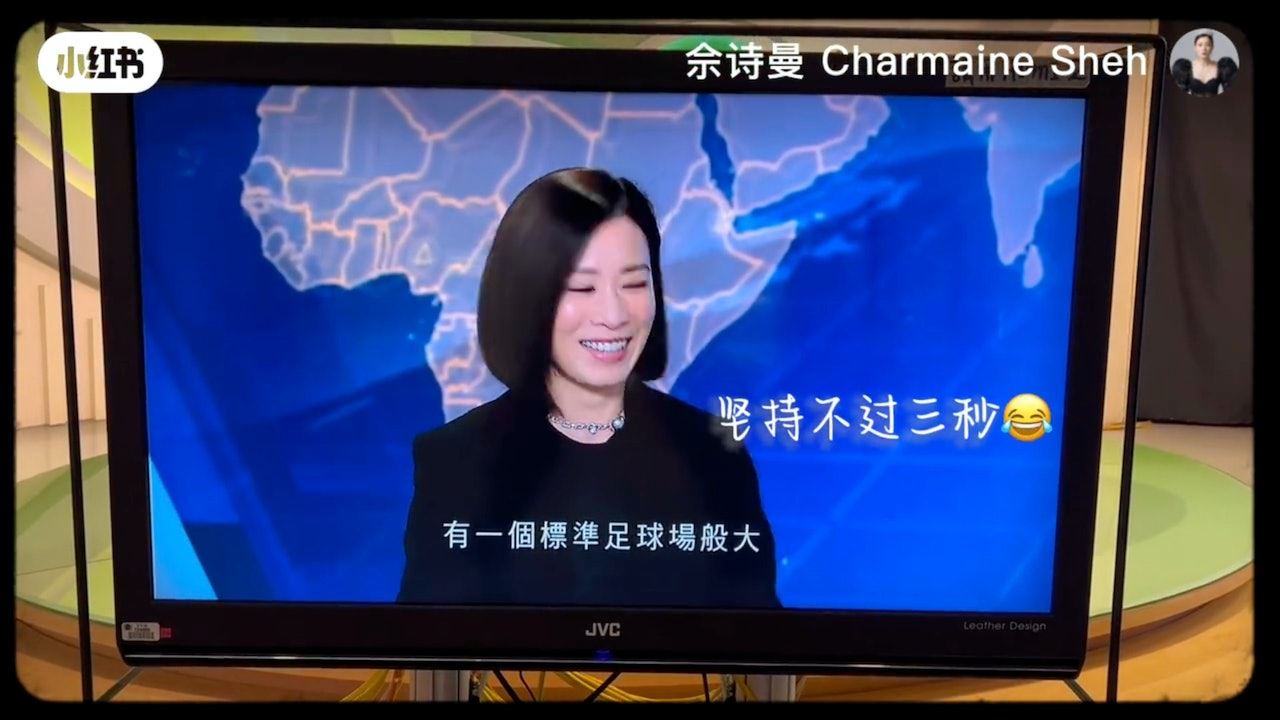 tvb《新闻女王》终极彩蛋❗佘诗曼到tvb新闻台学习🔥