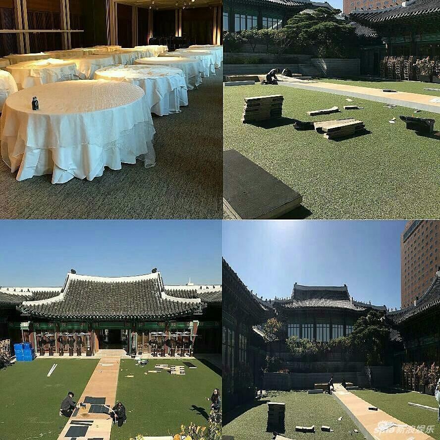 1031就结婚啦！宋仲基宋慧乔婚礼布置现场曝光