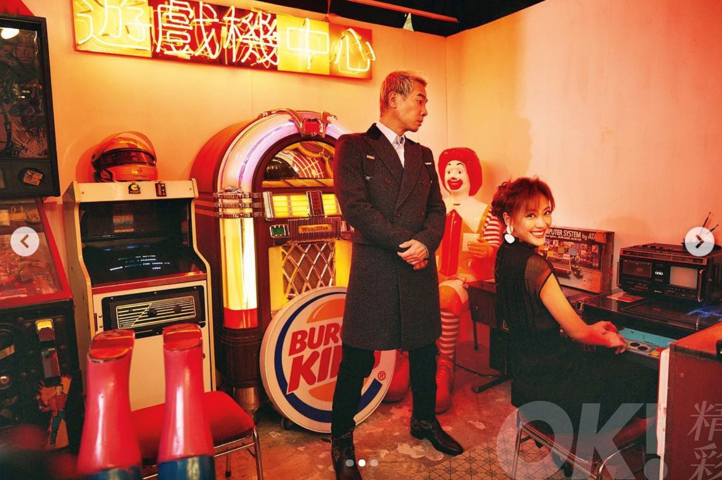 【多图】应采儿晒恩爱写真！与陈小春搞怪式撒糖