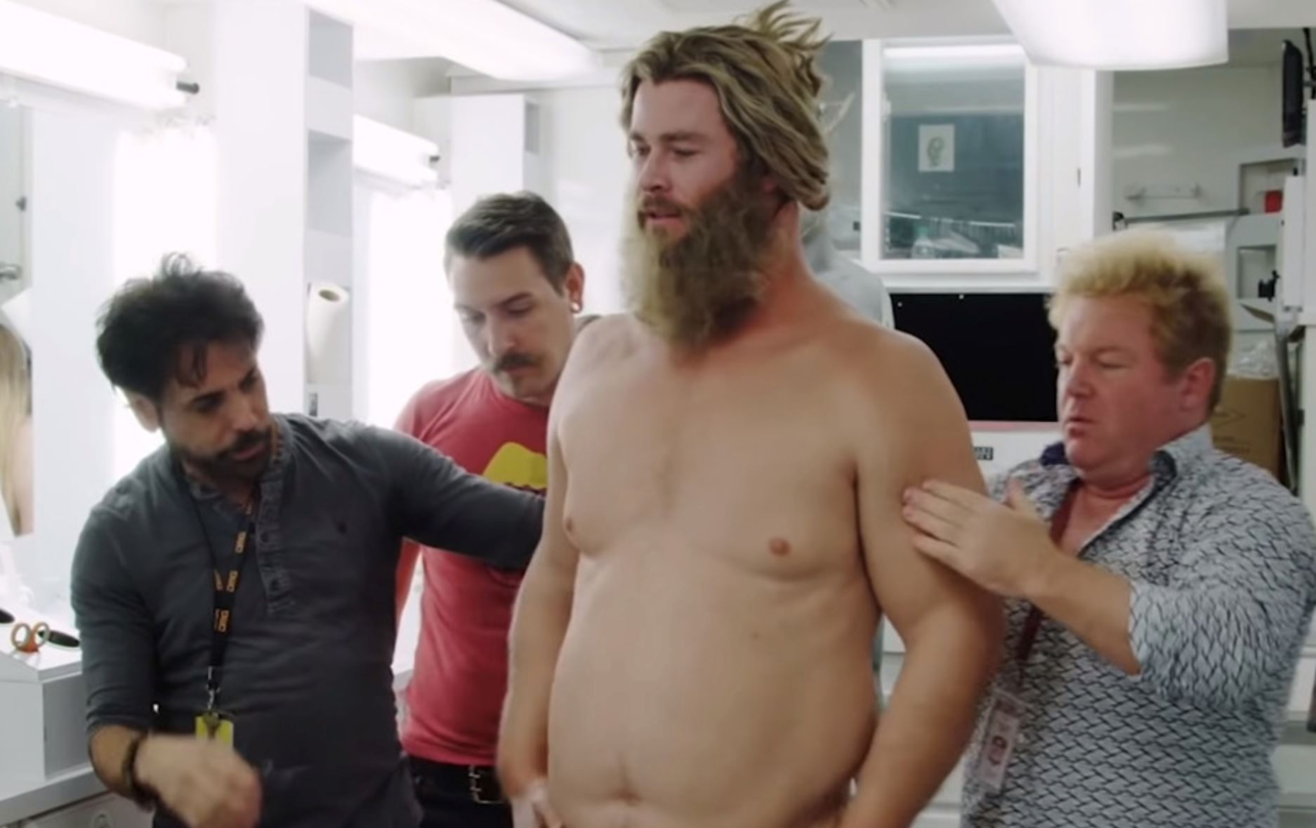 【影片】《avengers: endgame》幕后花絮！看thor怎样「变胖」