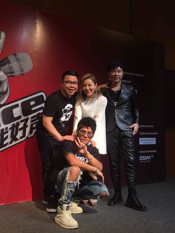 《the voice决战好声》首开记者会 4位导师初次华丽登场