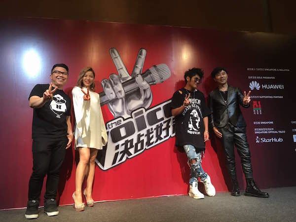 《the voice决战好声》首开记者会 4位导师初次华丽登场