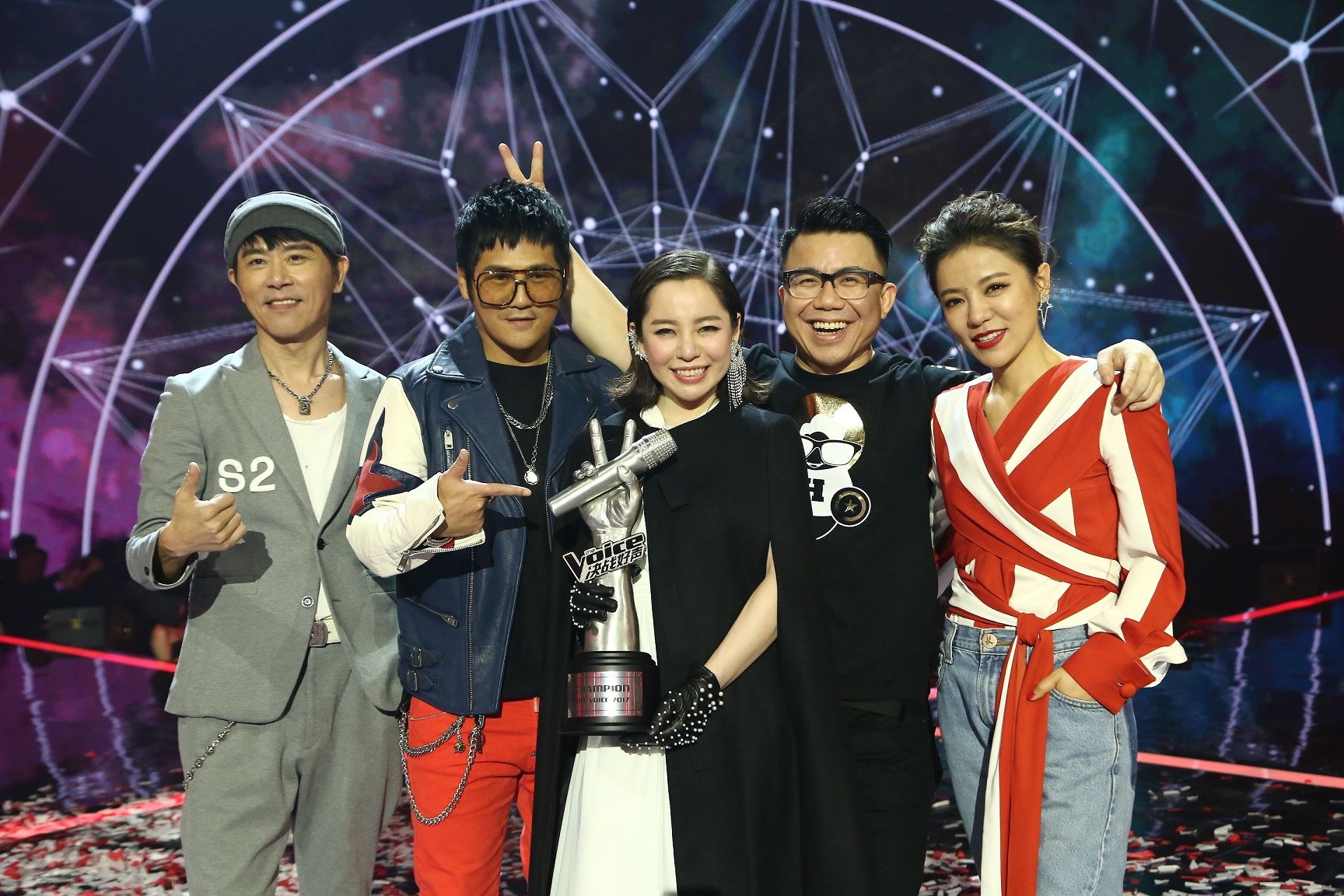 《the voice 决战好声》 圆满落幕!曹格战队学员林文荪大热姿态夺冠