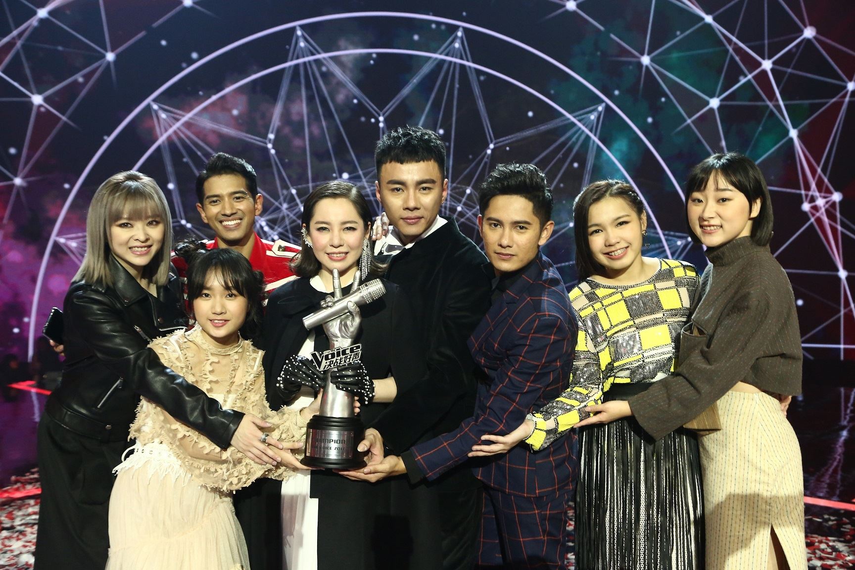 《the voice 决战好声》 圆满落幕!曹格战队学员林文荪大热姿态夺冠