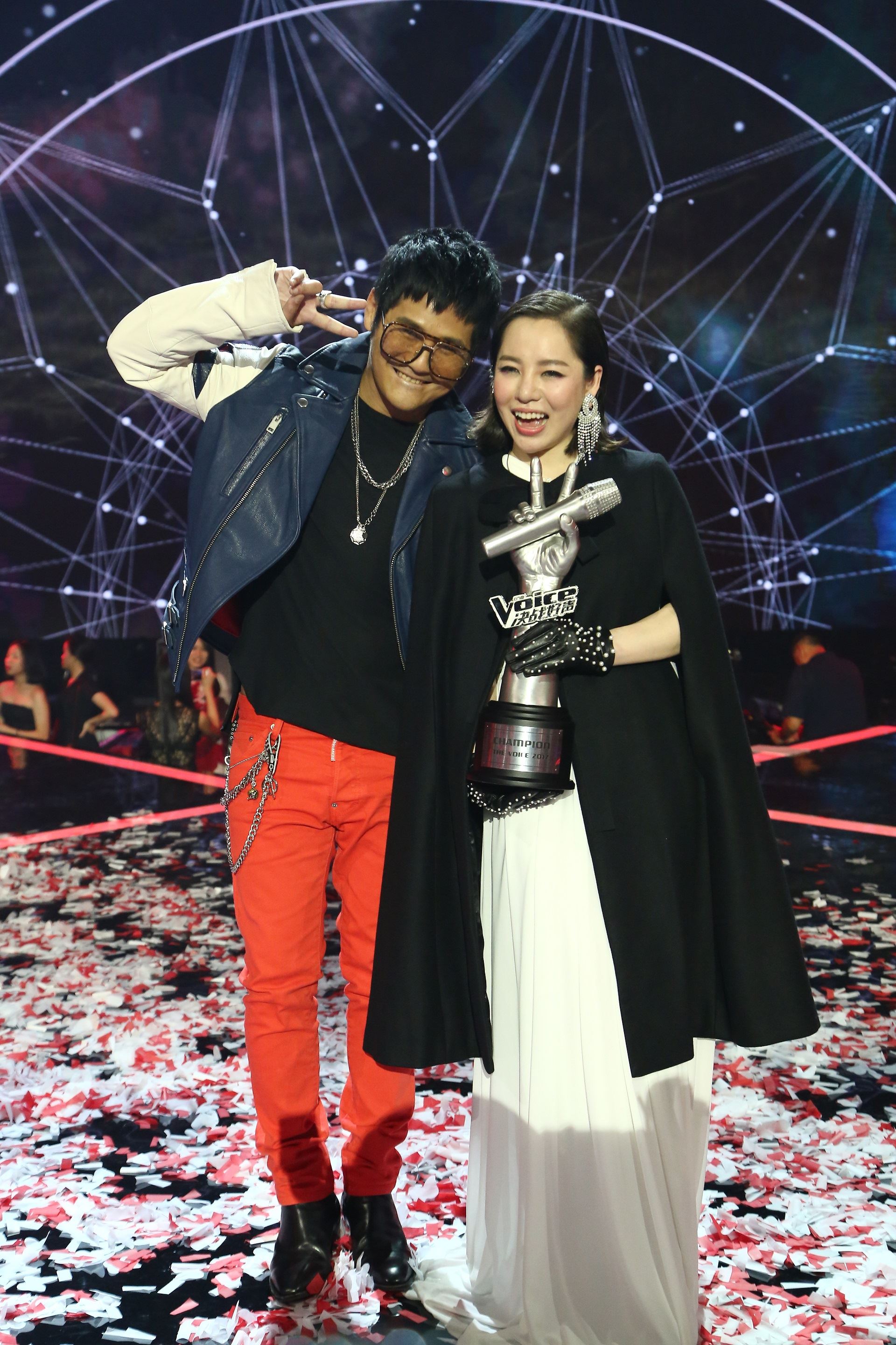 《the voice 决战好声》 圆满落幕!曹格战队学员林文荪大热姿态夺冠