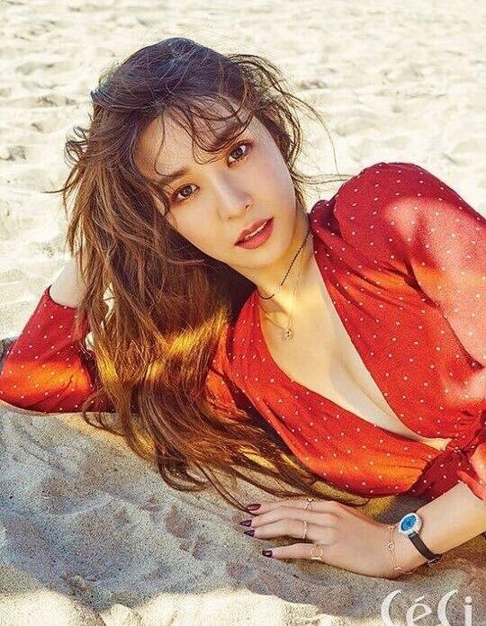 不续约后大解放！snsd tiffany美国性感秀身材