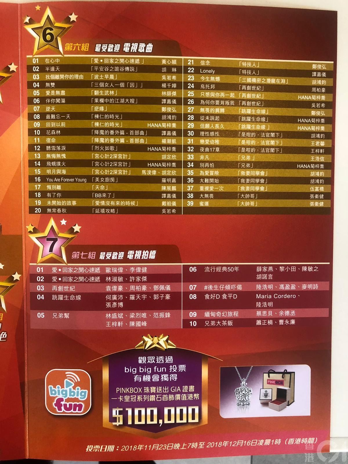 《万千星辉颁奖典礼2018》入围名单！张卫健有份争视帝！李佳芯恶斗黄智雯