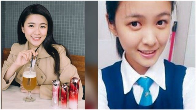 tvb 女演员以前的学生照曝光！李佳芯好清纯啊