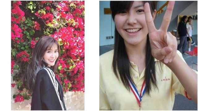 tvb 女演员以前的学生照曝光！李佳芯好清纯啊