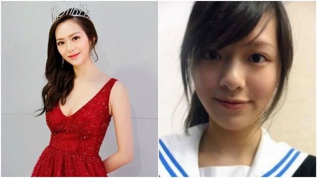 tvb 女演员以前的学生照曝光！李佳芯好清纯啊