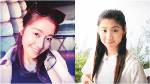 tvb 女演员以前的学生照曝光！李佳芯好清纯啊