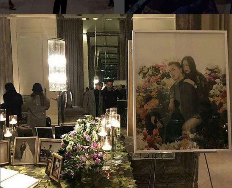 太阳闵孝琳唯美婚礼照终于曝光！胜利也公开cl唱祝贺歌影片