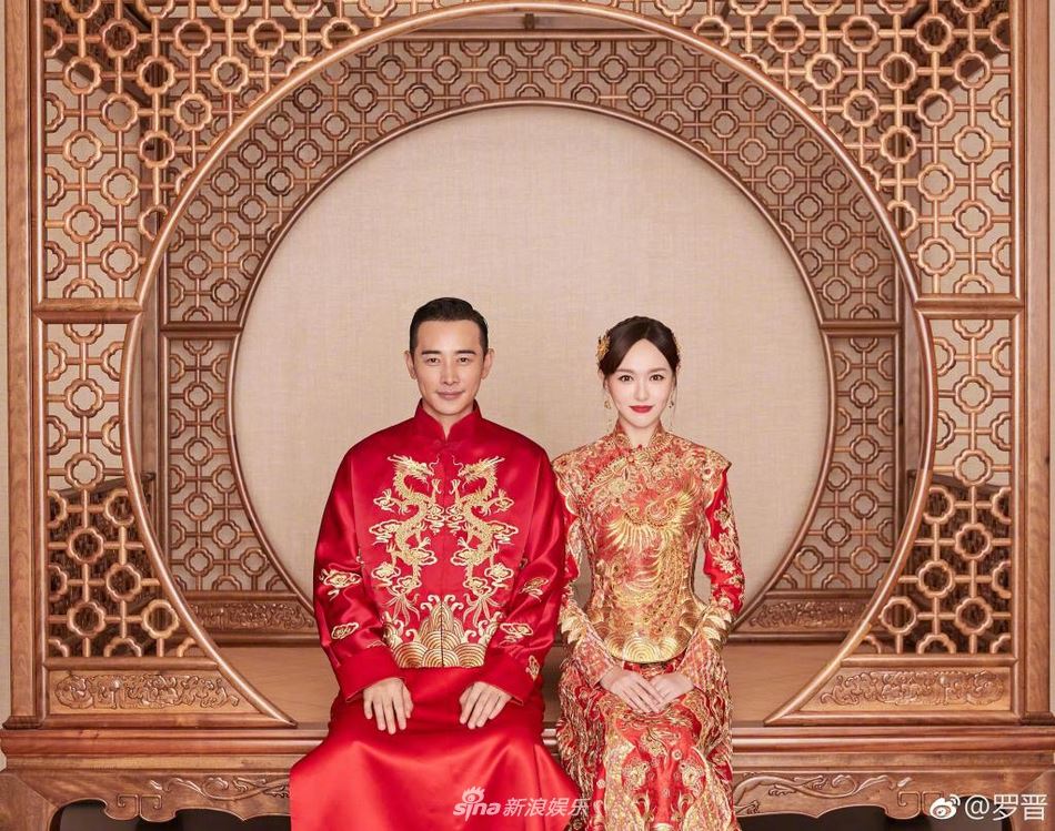 【多图】唐嫣、罗晋晒婚照！甜蜜宣布结婚：新郎新娘是我们