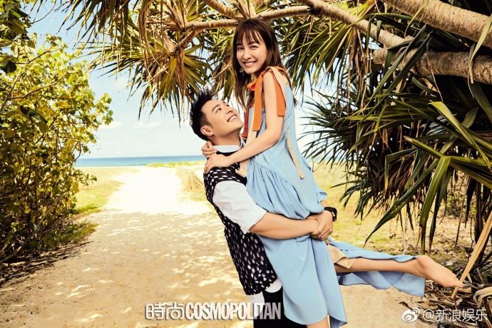 无尾熊夫妇合体！吴昕潘玮柏拍情侣封面又搂又抱超甜