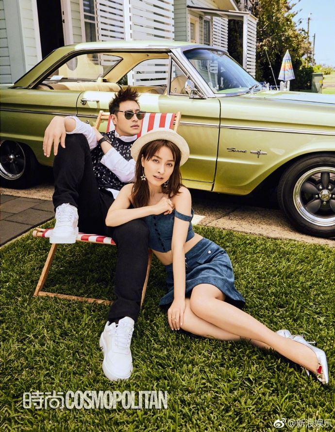 无尾熊夫妇合体！吴昕潘玮柏拍情侣封面又搂又抱超甜