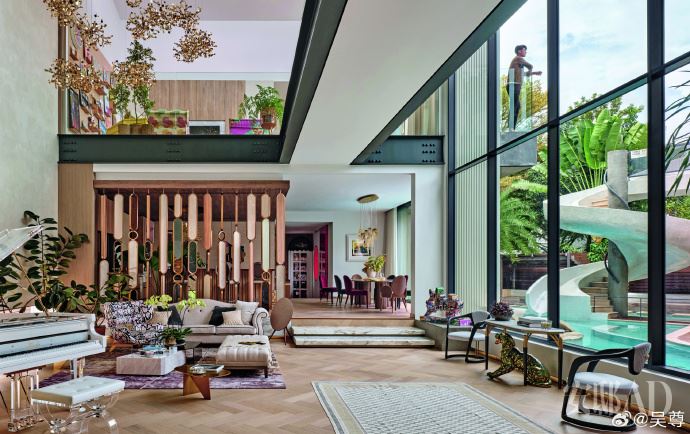 吴尊公开文莱豪宅❗由本人亲自设计且泳池拥有旋转滑梯🛝