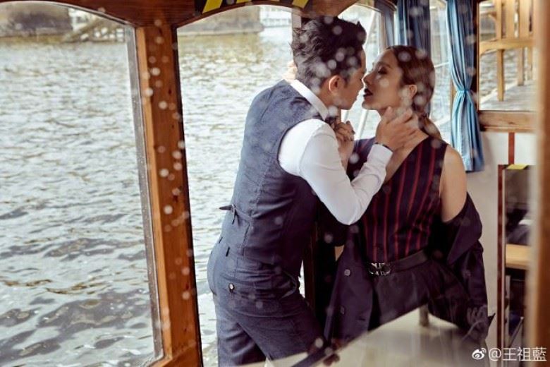 ［多图］情人节aka结婚3周年！王祖蓝李亚男大晒甜蜜婚照放大闪