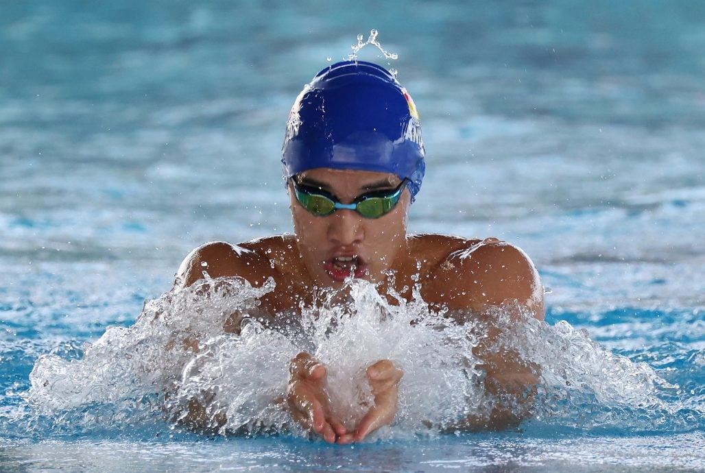 吴政彦打破全国纪录❗100公尺蛙泳游出1分01.39秒🏊