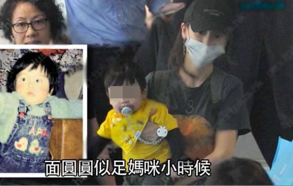 baby儿子小海绵正面照曝光！内双眼皮像足黄晓明