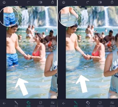 热门景点拍照也不用怕！轻松去除路人甲のapp！