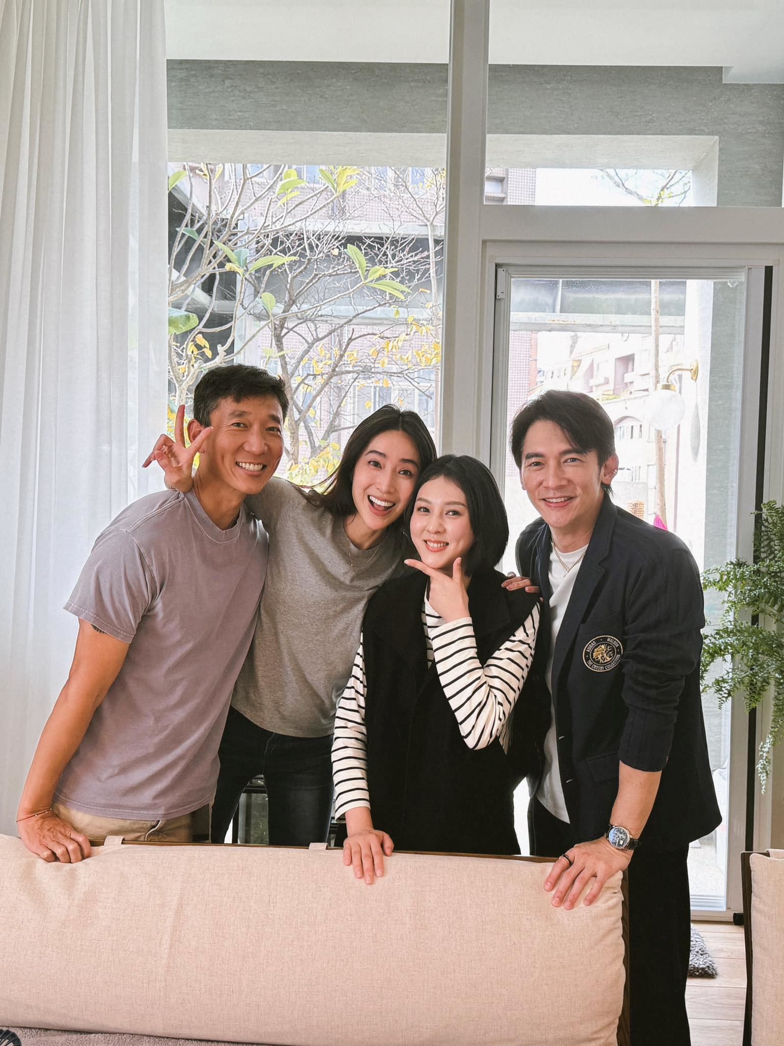 📺台剧《犀利人妻》三角恋合体啦❗温昇豪、朱芯仪一起到隋棠家做客🔥