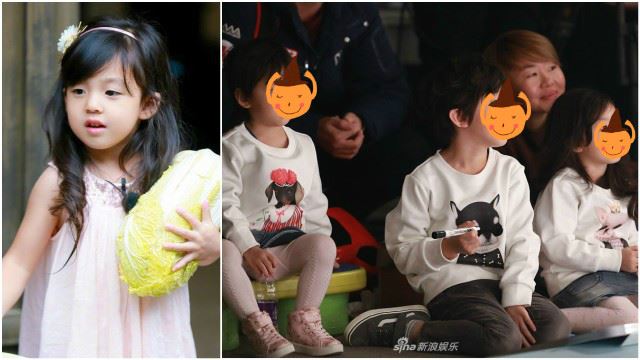 画面萌炸！小泡芙三兄妹侧脸超神似 犹如copy&paste