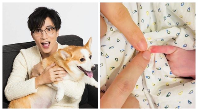 [超惊喜】薛之谦当爸爸了！晒bb照：小雪糕来报道啦