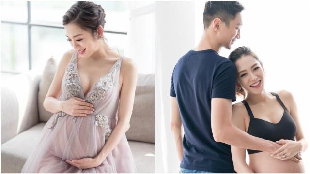 杨千霈孕肚照曝光!怀孕了四肢仍纤细惹人羡慕呀