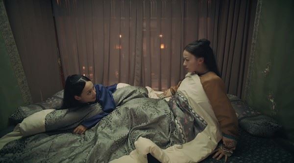 《延禧攻略》最美顺嫔终于出场！大半夜竟然爬上魏璎珞的床？！