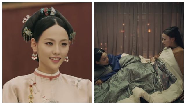 《延禧攻略》最美顺嫔终于出场！大半夜竟然爬上魏璎珞的床？！