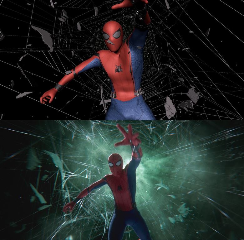 连这一幕都需要特效？！《spider-man: far from home》未特效剧照曝光