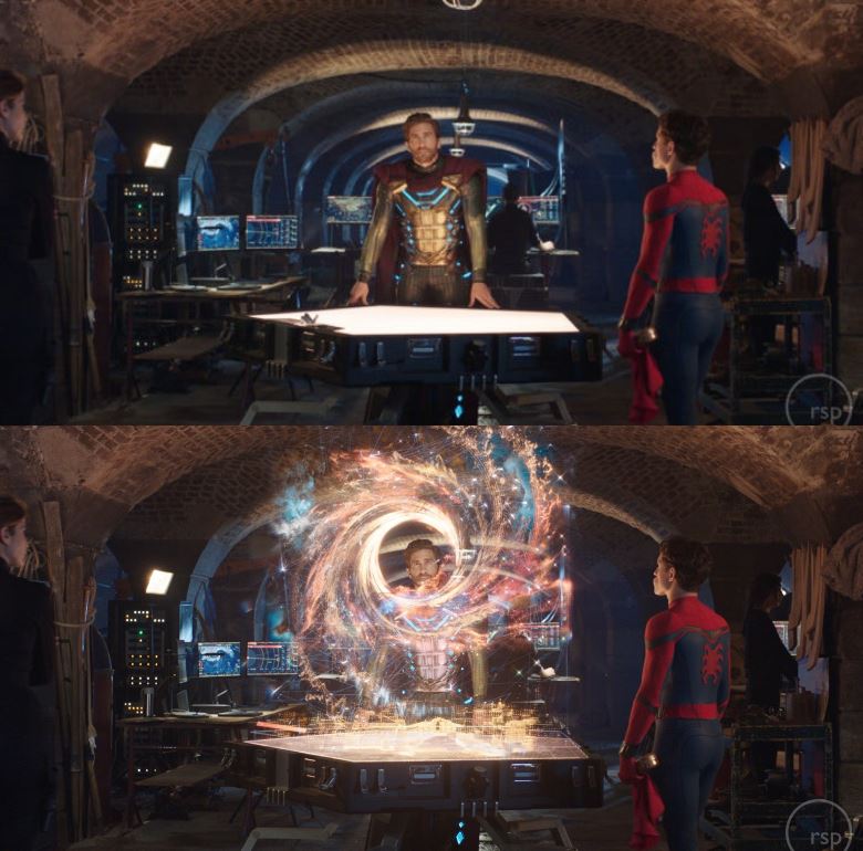 连这一幕都需要特效？！《spider-man: far from home》未特效剧照曝光