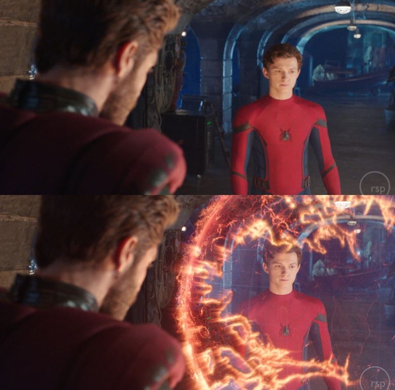 连这一幕都需要特效？！《spider-man: far from home》未特效剧照曝光