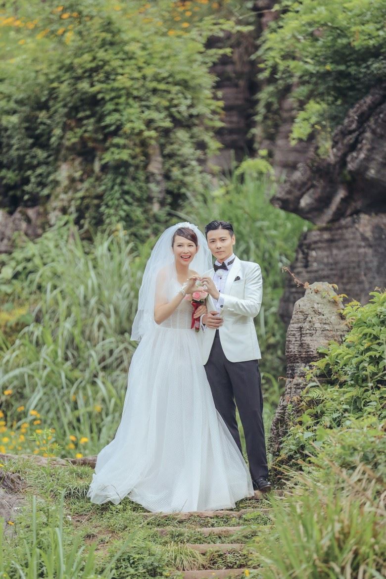 蔡少芬怀第三胎！和张晋再拍婚纱照！更具意义