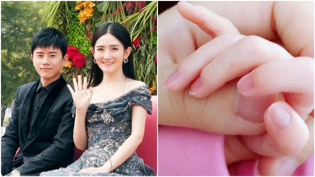 晋身晒娃族！张杰晒女儿小手炫耀和自己很像：有弹钢琴架势