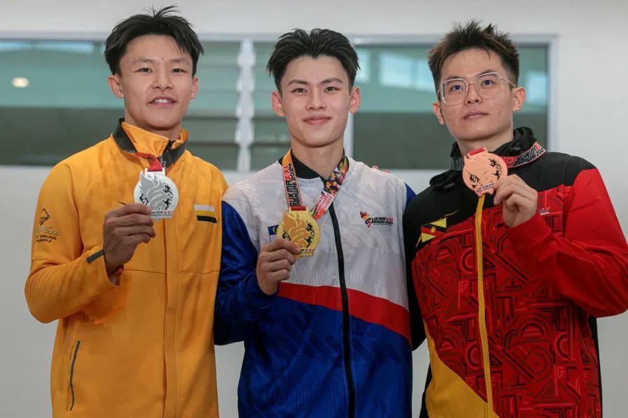 🇲🇾马运会首个冠军郑凯捷🏅️帅气外表引讨论🔥