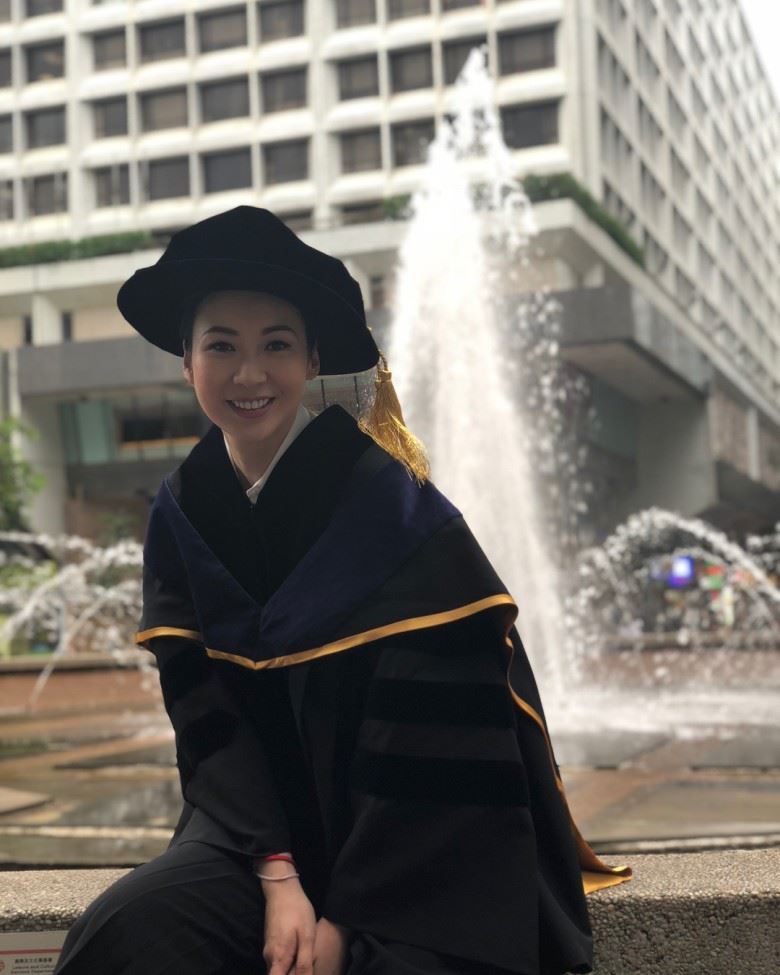 好厉害呀!庄思敏获美洲大学颁博士学位