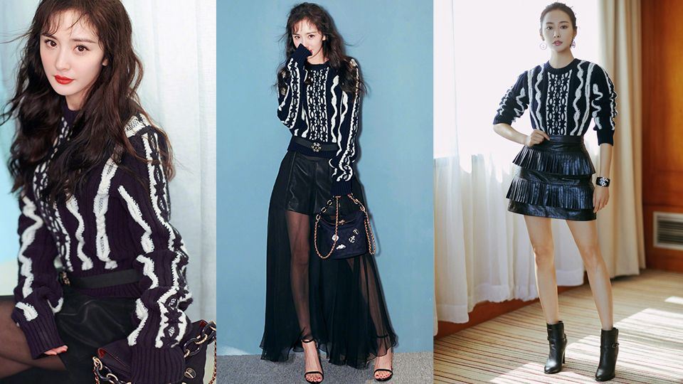 撞衫不怕输！11位与杨幂撞衫的女星pk特辑