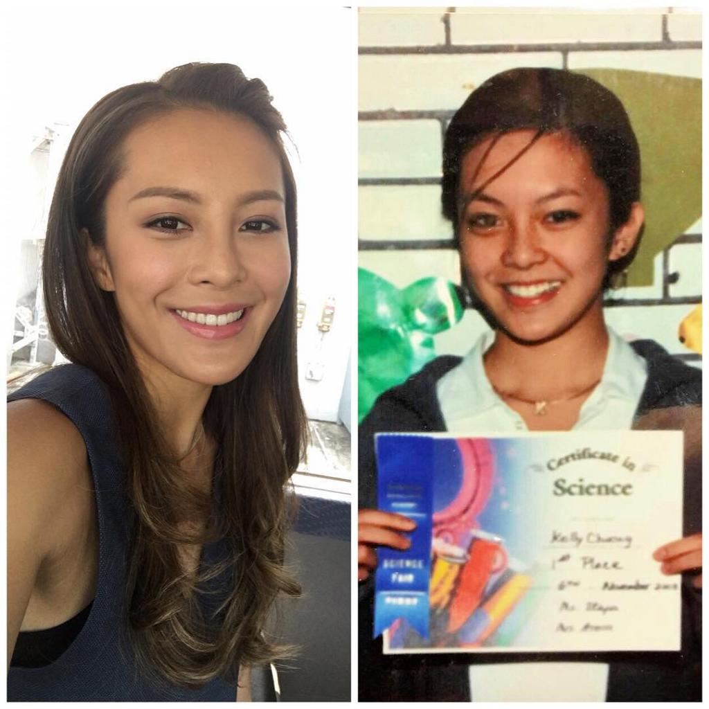 被质疑整容！张曦雯晒童年、少女照力证「由细靓到大」