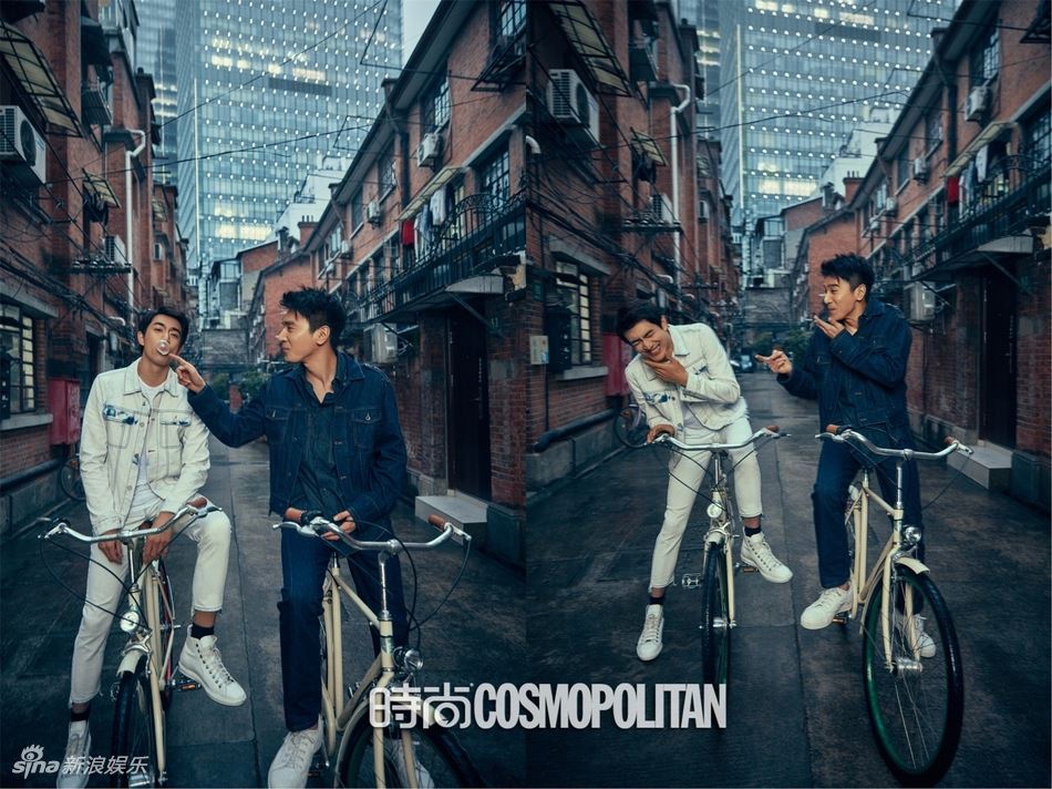 赵又廷&林更新组cp登情人节刊封面！网友搞笑呼喊高圆圆