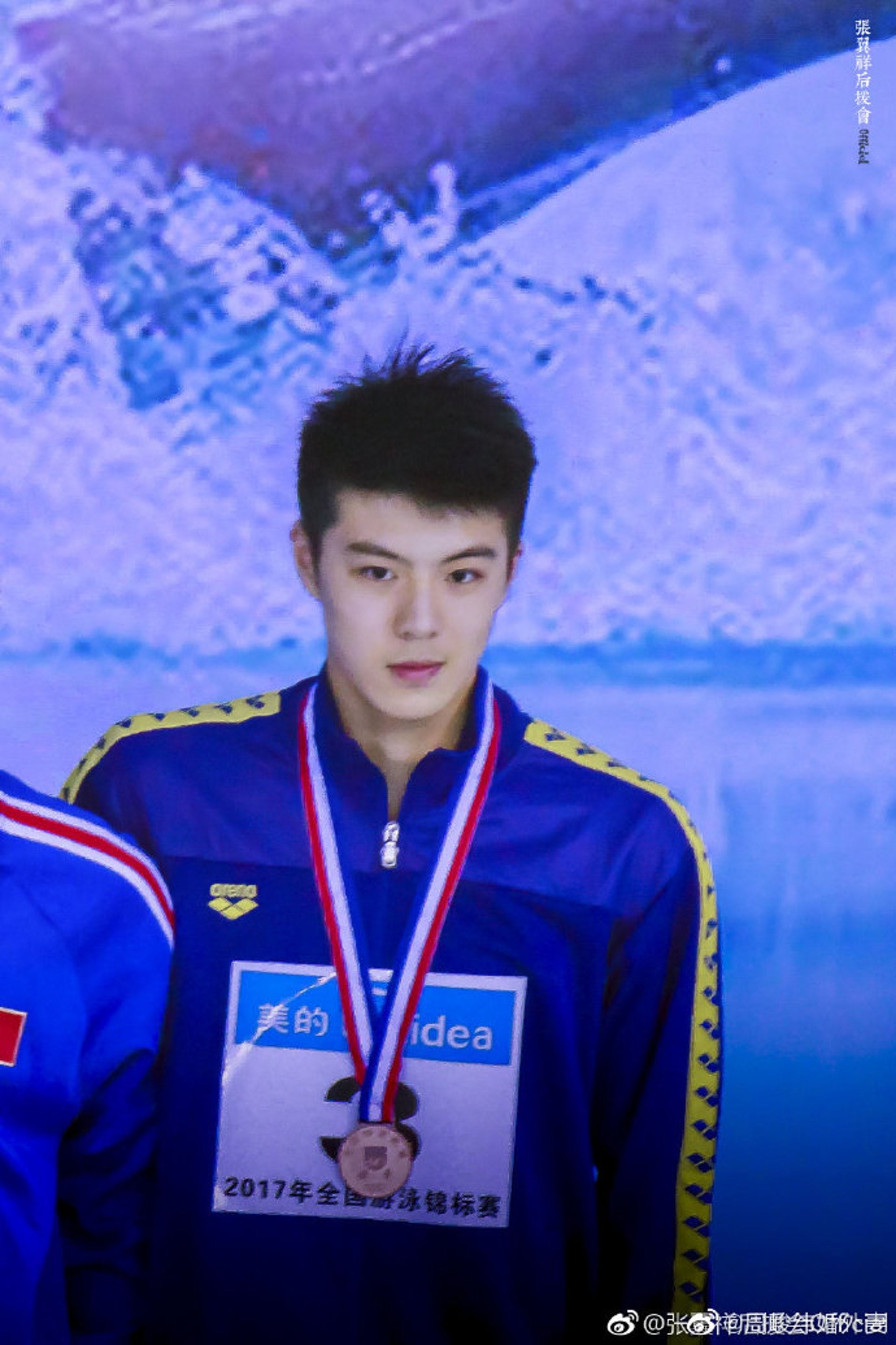 【东京奥运】中国游泳运动员「张翼祥」爆红❗️网友大赞：最帅00后😍