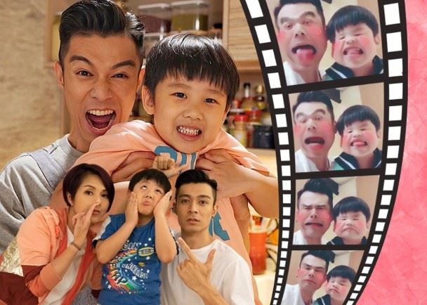 周柏豪是个好奶爸 照顾孩子无障碍