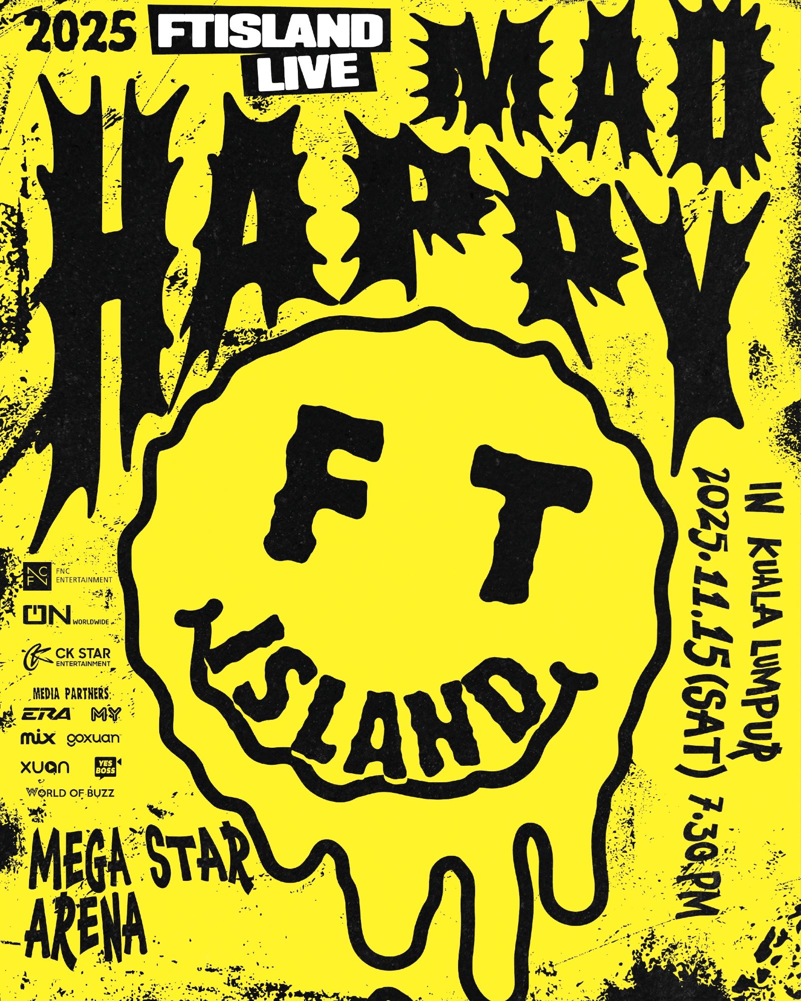 【2025 ftisland live 'mad happy' in kuala lumpur】游戏